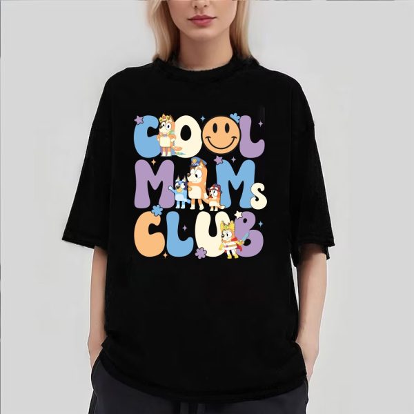 B.luey Cool Mom Club Shirt Mum Shirts Chilli Heeler Gift Full Options