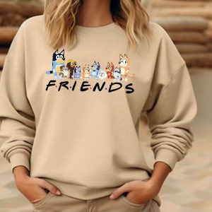 Bluey Friend Family Sweatshirt Hoodie T-Shirt