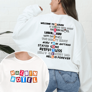 Hazbin Hotel Album Tshirt Hoodie Sweatshirt