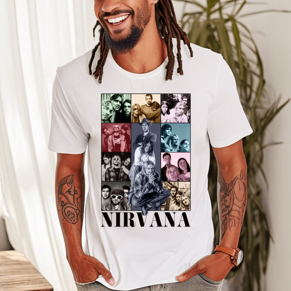 Nirvana Eras Tour Tshirt Hoodie Sweatshirt