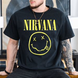 Nirvana Logo Tshirt Hoodie Sweatshirt