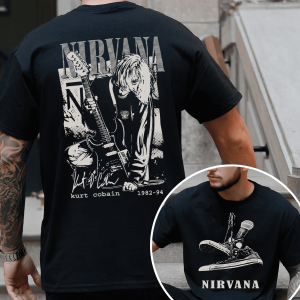 Nirvana Vintage Tshirt Hoodie Sweatshirt 2 Sides