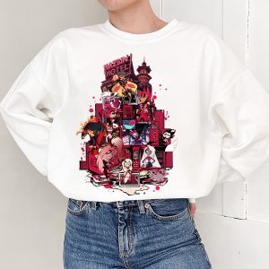 Hazbin Hotel Graphic Characters Tshirt Hoodie Sweatshirt