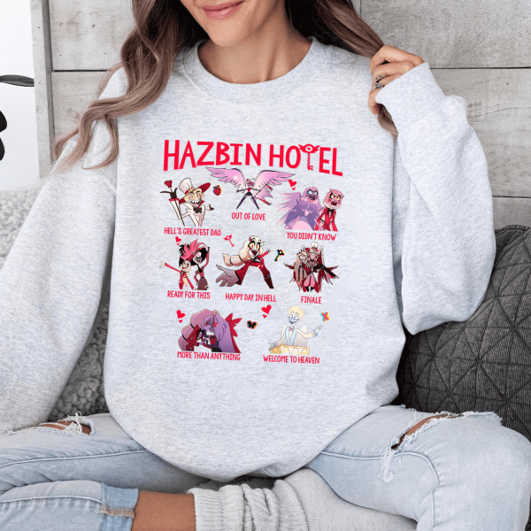 Hazbin Hotel Best Song Ranking Tshirt Sweatshirt Hoodie Ver 2