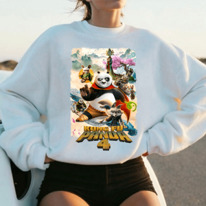 Kungfu Panda 4 New 2024 Tshirt Hoodie Sweatshirt