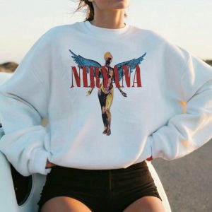 Nirvana In Utero Vintage Tshirt Hoodie Sweatshirt