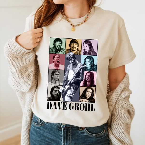 Dave Grohl Eras Tour Tshirt Hoodie Sweatshirt