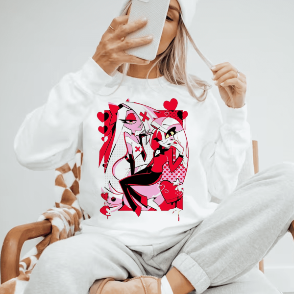 Hazbin Hotel Valentines T-Shirt Sweatshirt Hoodie