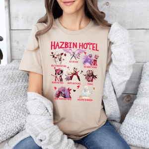 Hazbin Hotel Best Song Ranking Tshirt Sweatshirt Hoodie Ver 2