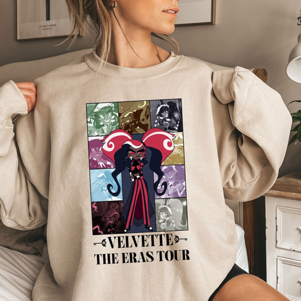 Velvette The Eras Tour Tshirt Hoodie Sweatshirt