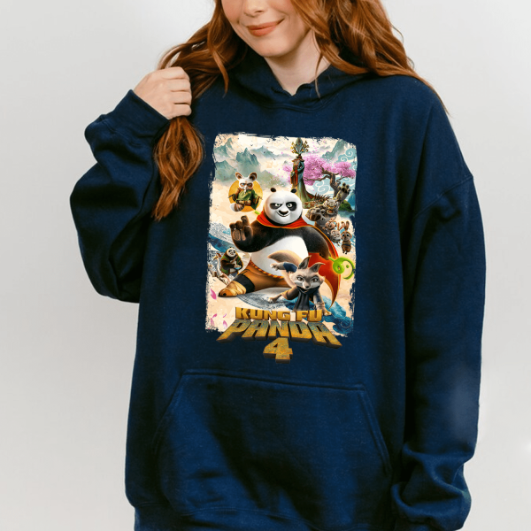 Kungfu Panda 4 New 2024 Tshirt Hoodie Sweatshirt