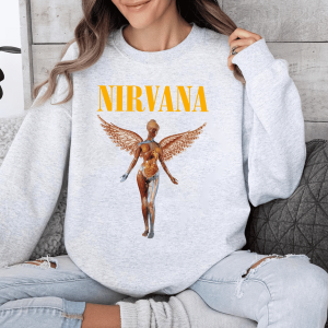 Nirvana Band In Utero Tshirt Hoodie Sweatshirt