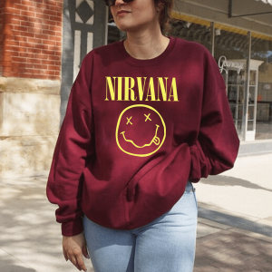 Nirvana Logo Tshirt Hoodie Sweatshirt