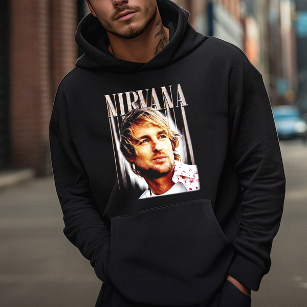 Owen Wilson Nirvana Tshirt Hoodie Sweatshirt