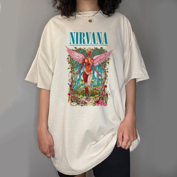 Nirvana Band In Utero Tshirt Hoodie Sweatshirt