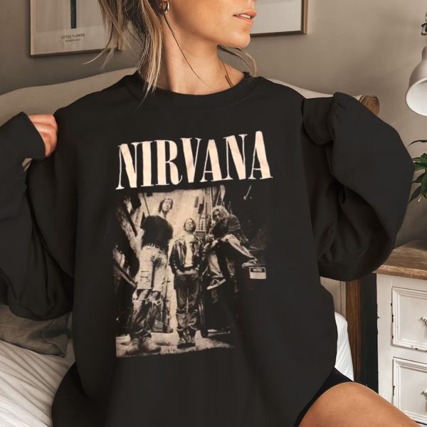 Nirvana Tour 90s Tshirt Hoodie Sweatshirt