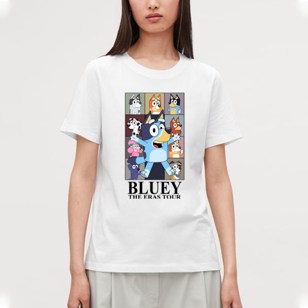 Bluey The Eras Tour Shirt Hoodie Sweatshirt