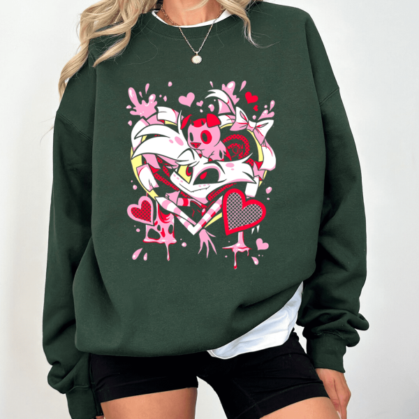 Hazbin Hotel Angel Dust T-Shirt Sweatshirt Hoodie