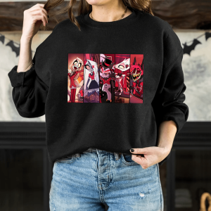 Hazbin Hotel Characters Sweatshirts Hoodie T-Shirt