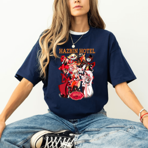 Hazbin Hotel Characters Graphic Tshirt Hoodie Sweatshirt