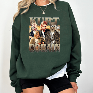 Kurt Cobain Vintage Tshirt Hoodie Sweatshirt