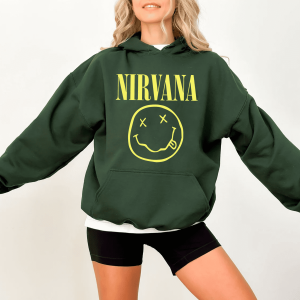 Nirvana Logo Tshirt Hoodie Sweatshirt