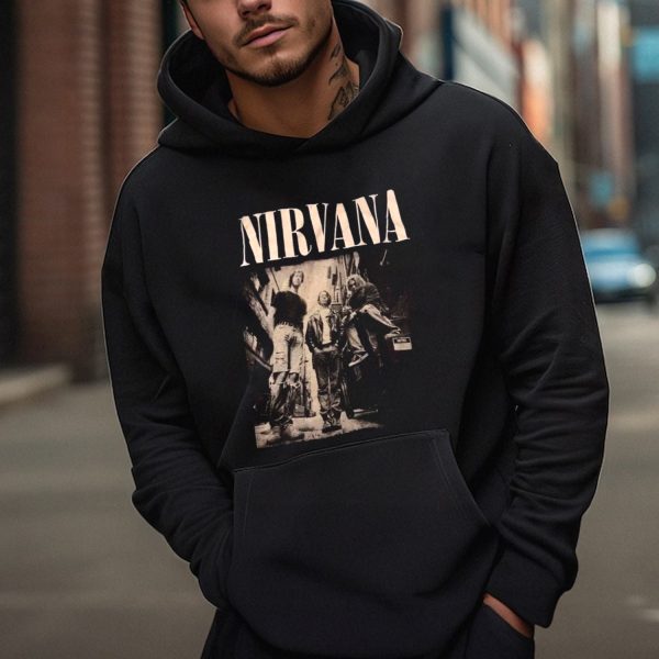 Nirvana Tour 90s Tshirt Hoodie Sweatshirt