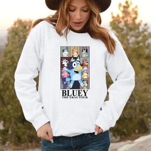 Bluey The Eras Tour Shirt Hoodie Sweatshirt