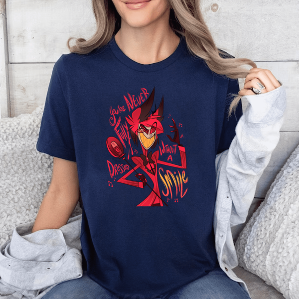 Vintage Hazbin Hotel Alastor Graphic For Fans Kid T-Shirt Sweatshirt Hoodie