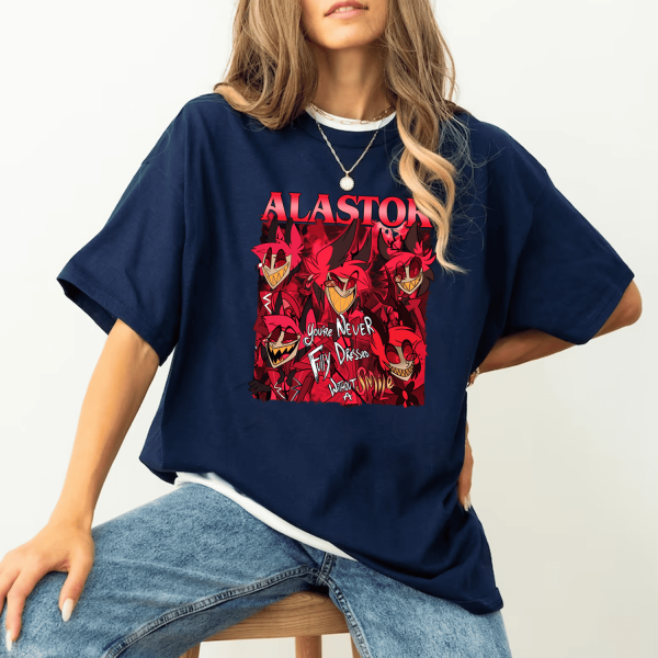 Alastor Without Smile Tshirt Hoodie Sweatshirt