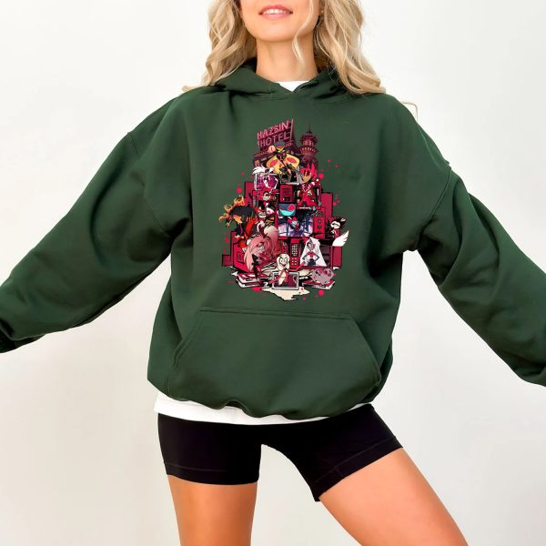 Hazbin Hotel Graphic Characters Tshirt Hoodie Sweatshirt