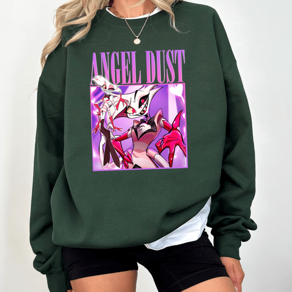 Angel Dust Hazbin Hotel Tshirt Hoodie Sweatshirt