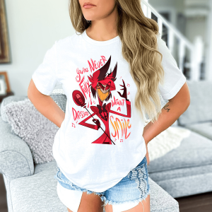 Vintage Hazbin Hotel Alastor Graphic For Fans Kid T-Shirt Sweatshirt Hoodie