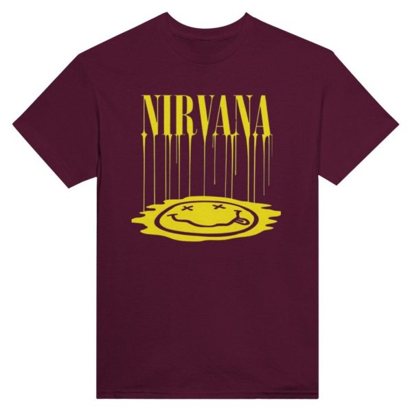 Nirvana Big Smiley Tshirt Hoodie Sweatshirt