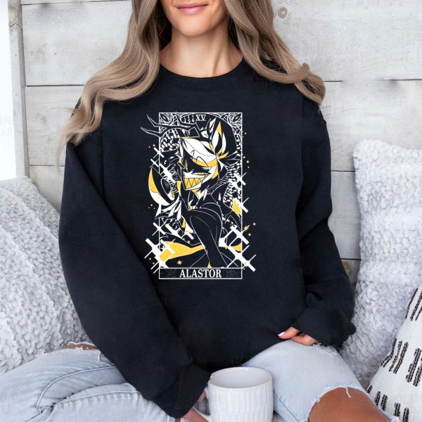 Yellow Alastor Tshirt Hoodie Sweatshirt