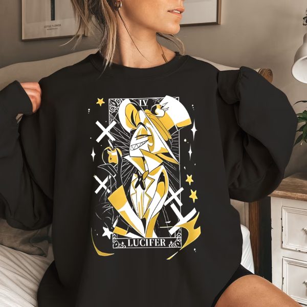 Yellow Lucifer Tshirt Hoodie Sweatshirt