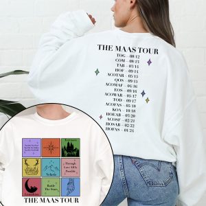 The MAAS Tour 2 Sides Tshirt Hoodie Sweatshirt