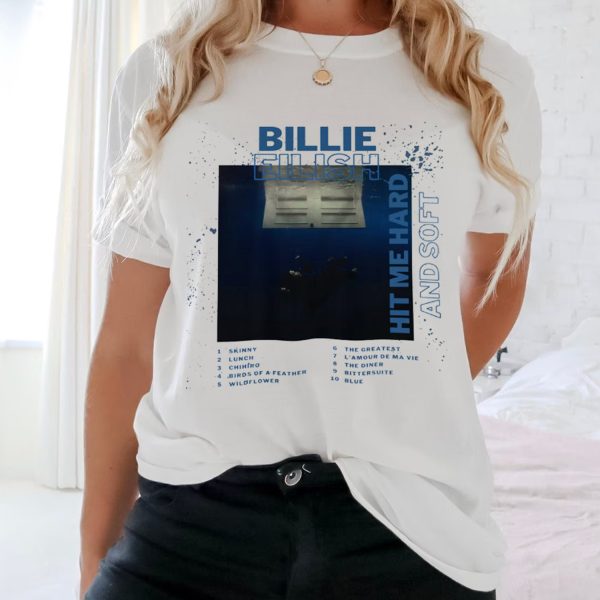 Tracklists Billie Eilish Tshirt Hoodie Sweatshirt