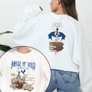 House Of Wind Book Club 2 Sides Tshirt Hoodie Sweatshirt