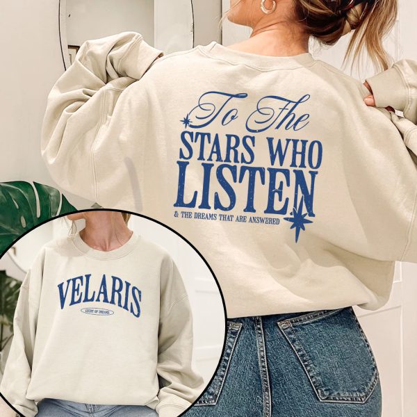 To The Stars Quote 2 Sides Tshirt Hoodie Sweatshirt