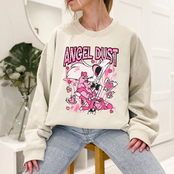 Pink Angel Dust Tshirt Hoodie Sweatshirt