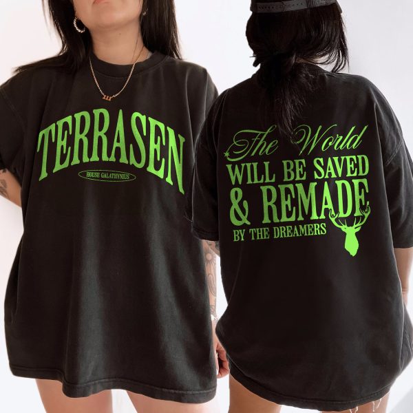 Terrasen 2 Sides Tshirt Hoodie Sweatshirt