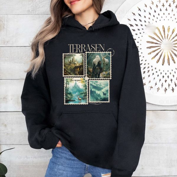 Terrasen Throne Of Glass Tshirt Hoodie Sweatshirt