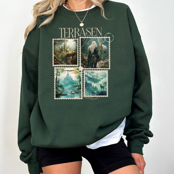 Terrasen Throne Of Glass Tshirt Hoodie Sweatshirt