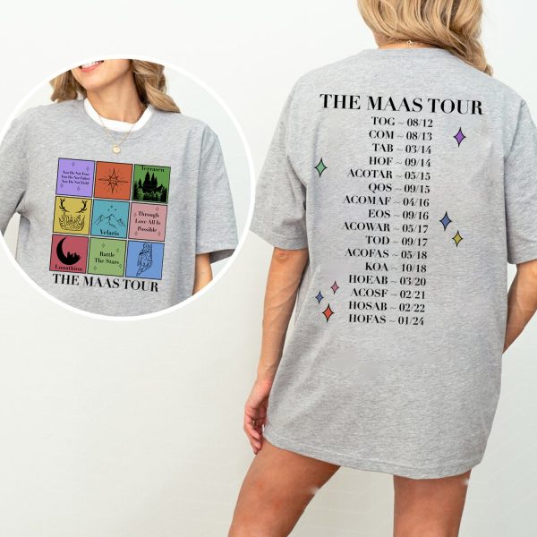 The MAAS Tour 2 Sides Tshirt Hoodie Sweatshirt