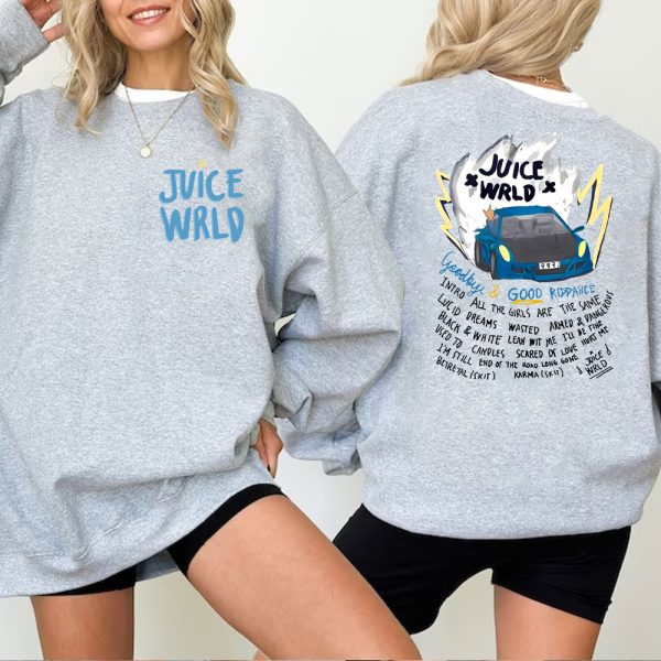 Juice WRLD 999 2Sides T-Shirt Sweatshirt Hoodie