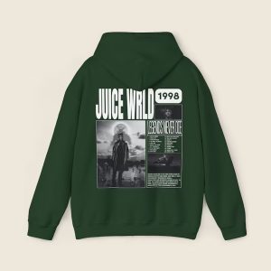 Juice WRLD Legends Never Die Album 2 Sides TShirt Hoodie Sweatshirt