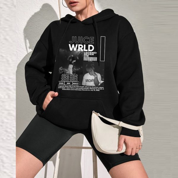 Rip Rapper Juice WRLD 999 Gift For Fan Shirt Sweatshirt Hoodie