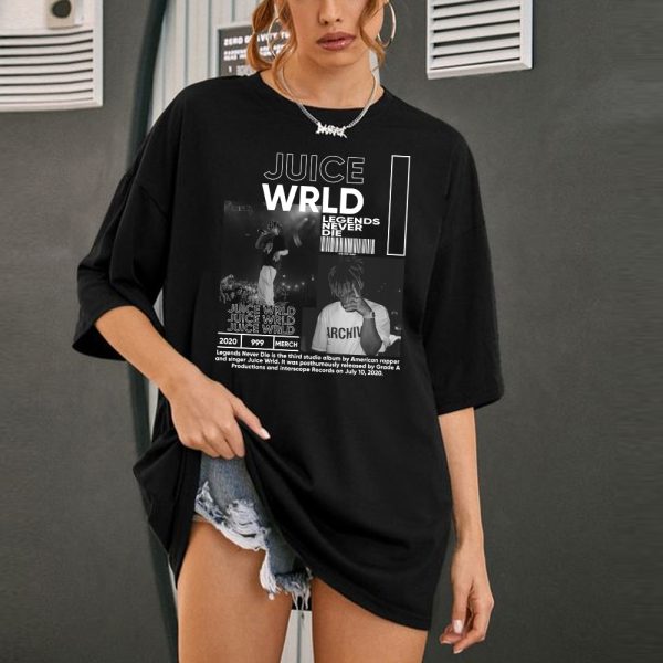 Rip Rapper Juice WRLD 999 Gift For Fan Shirt Sweatshirt Hoodie