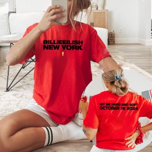 Billie Eilish Tour New York 2 Sides Tshirt Hoodie Sweatshirt